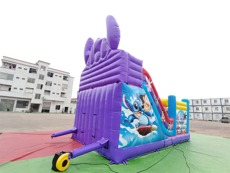 jumping Stitch inflatable slide