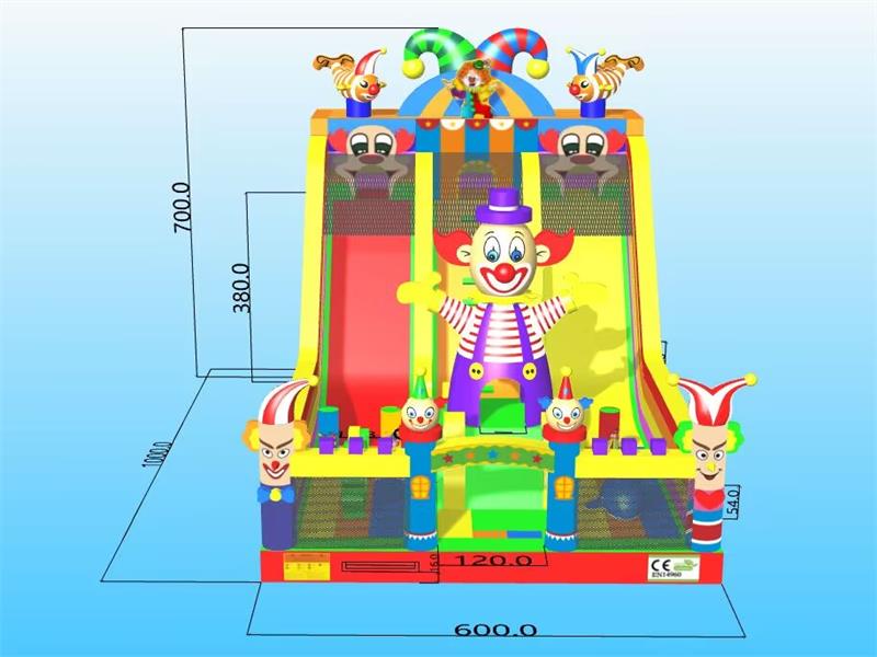 commercial water slide