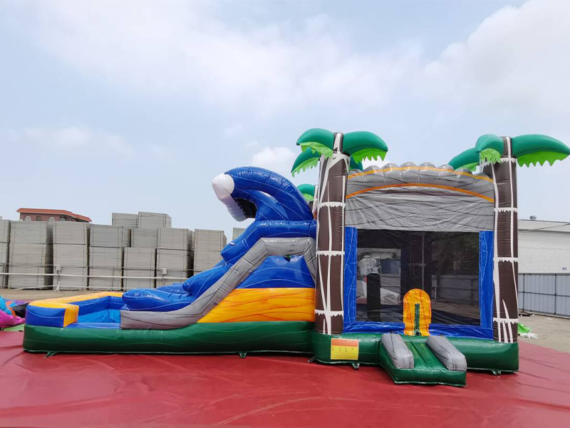 jumping house water slide