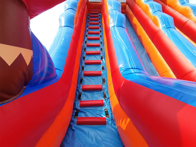 commercial blow up water slide