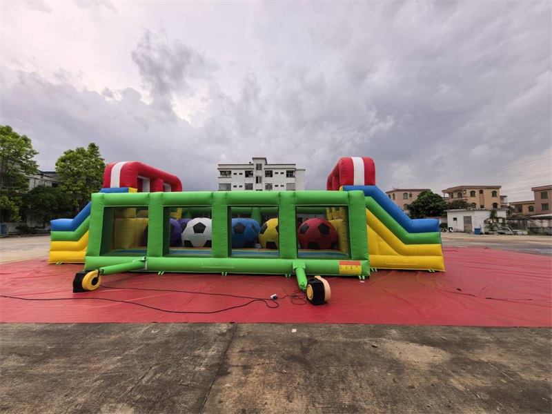 blow up wipeout course