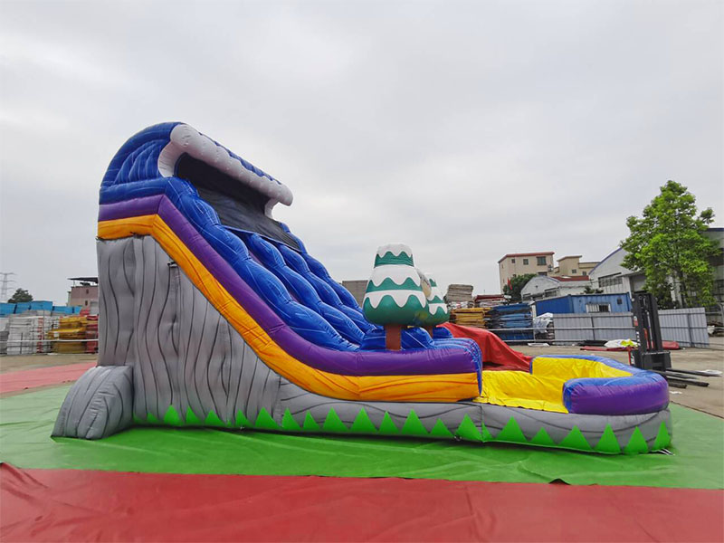 garden jumping inflatable water slide