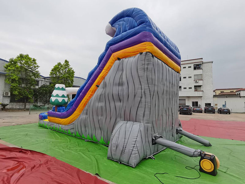 outdoor blow up inflatable water slide