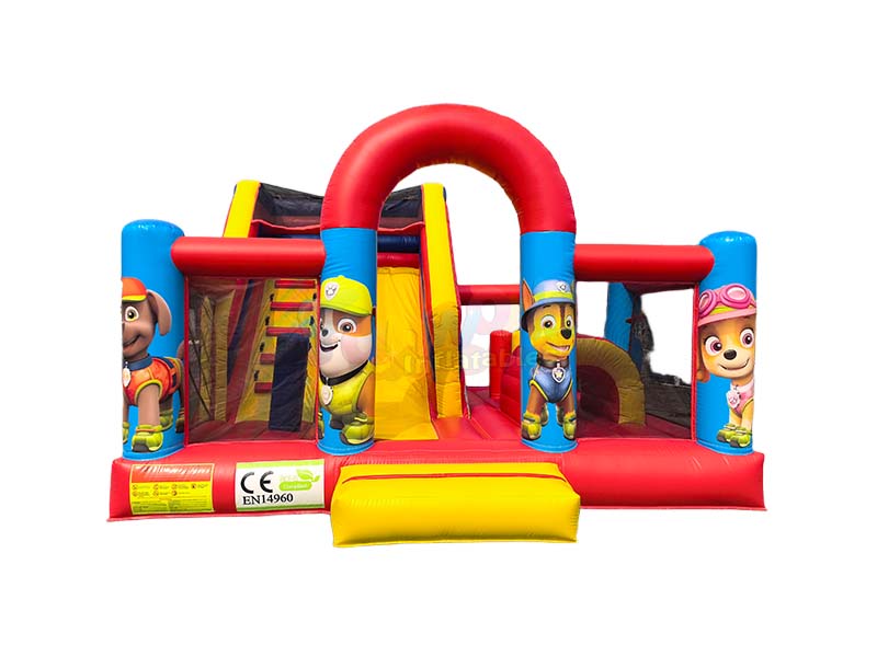 water slide bounce house