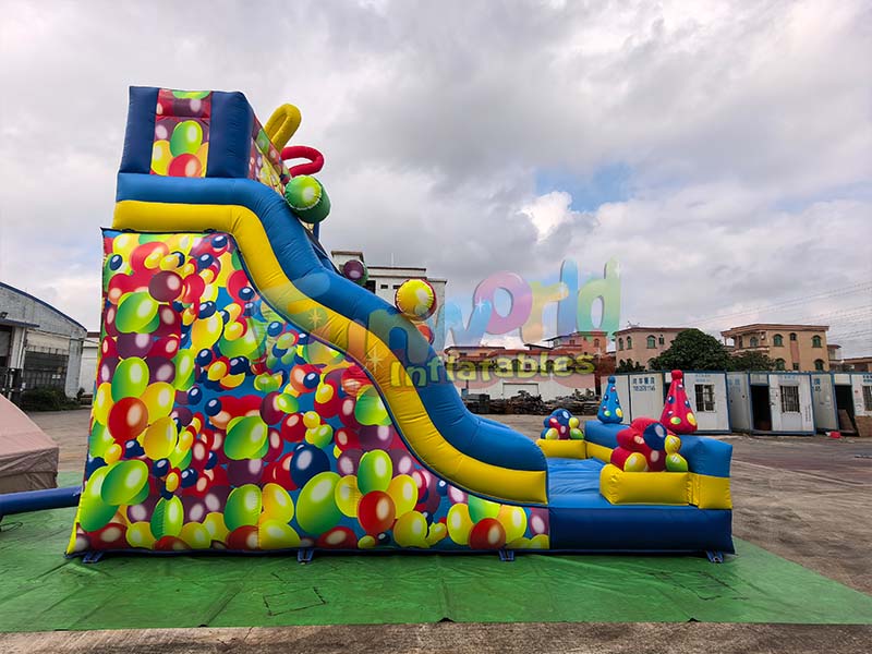 dry inflatable slide