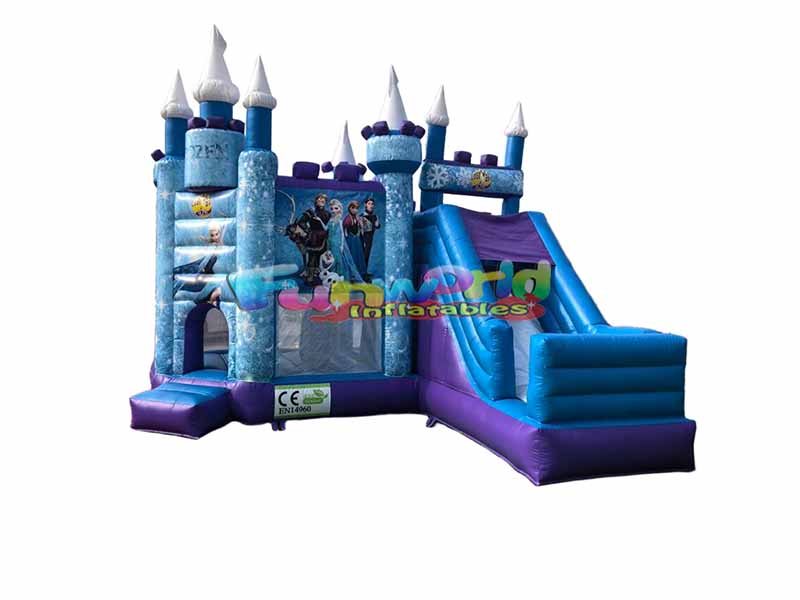 commercial bounce house with slide