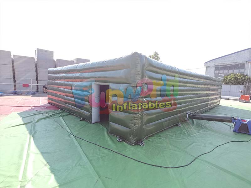 laser tag inflatable tent
