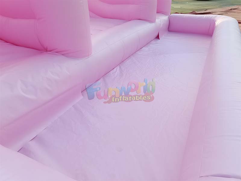 pink bounce house