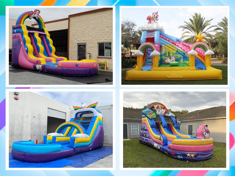outdoor inflatable water slide