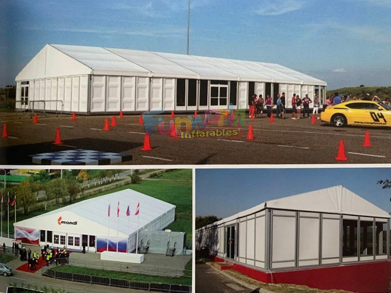 clear span A-frame