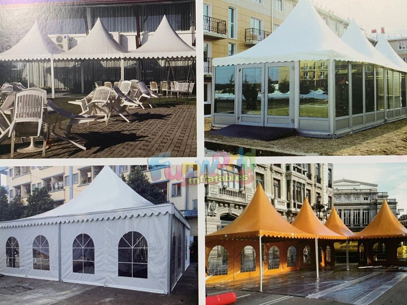 Pagoda tent for outdoor