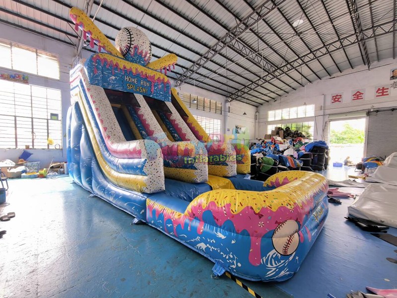 giant inflatable water slide
