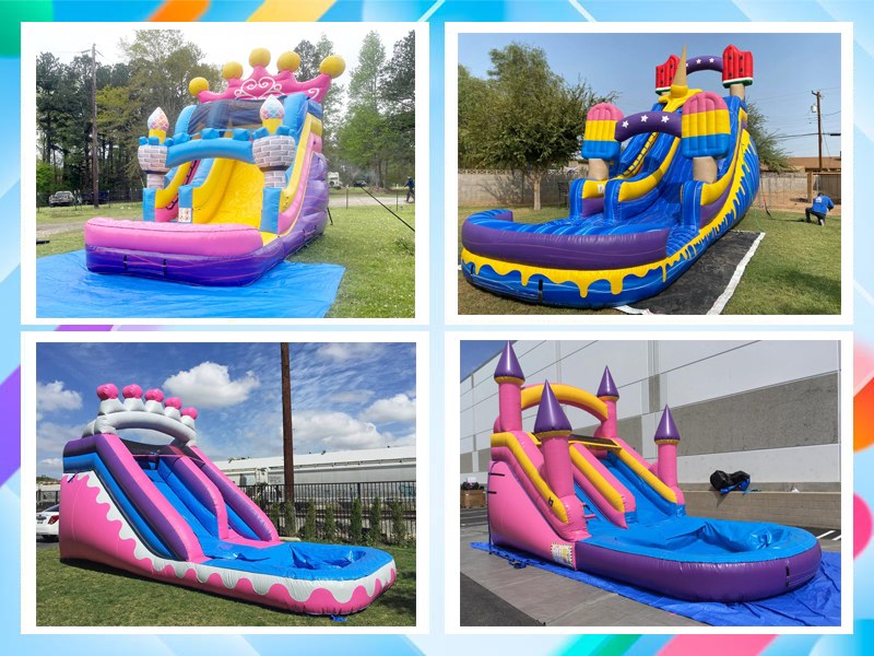 giant inflatable water slide