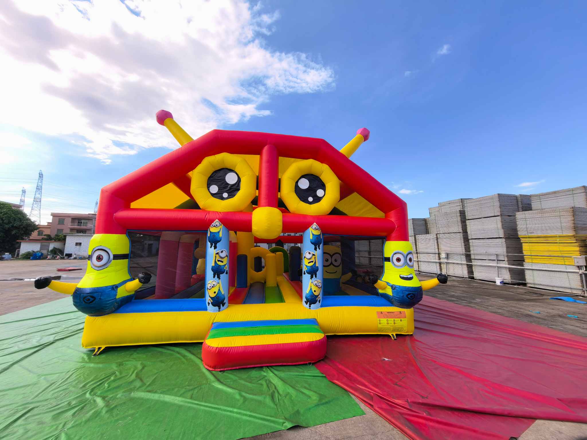 inflatable minion park