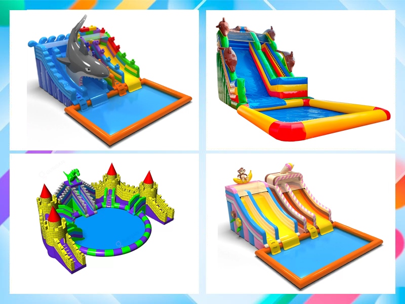 giant inflatable water slide for adult
