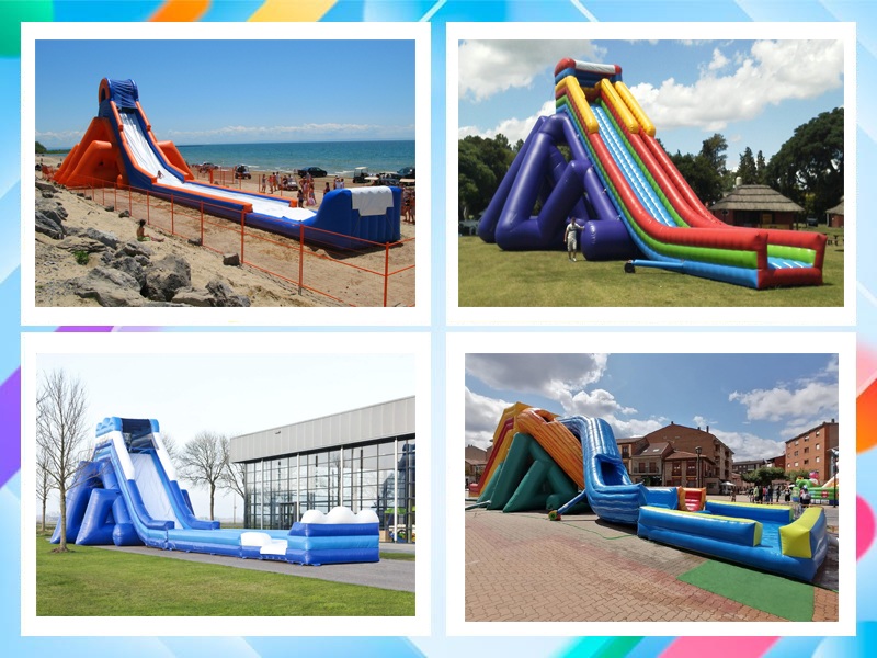 inflatable+castle+slide