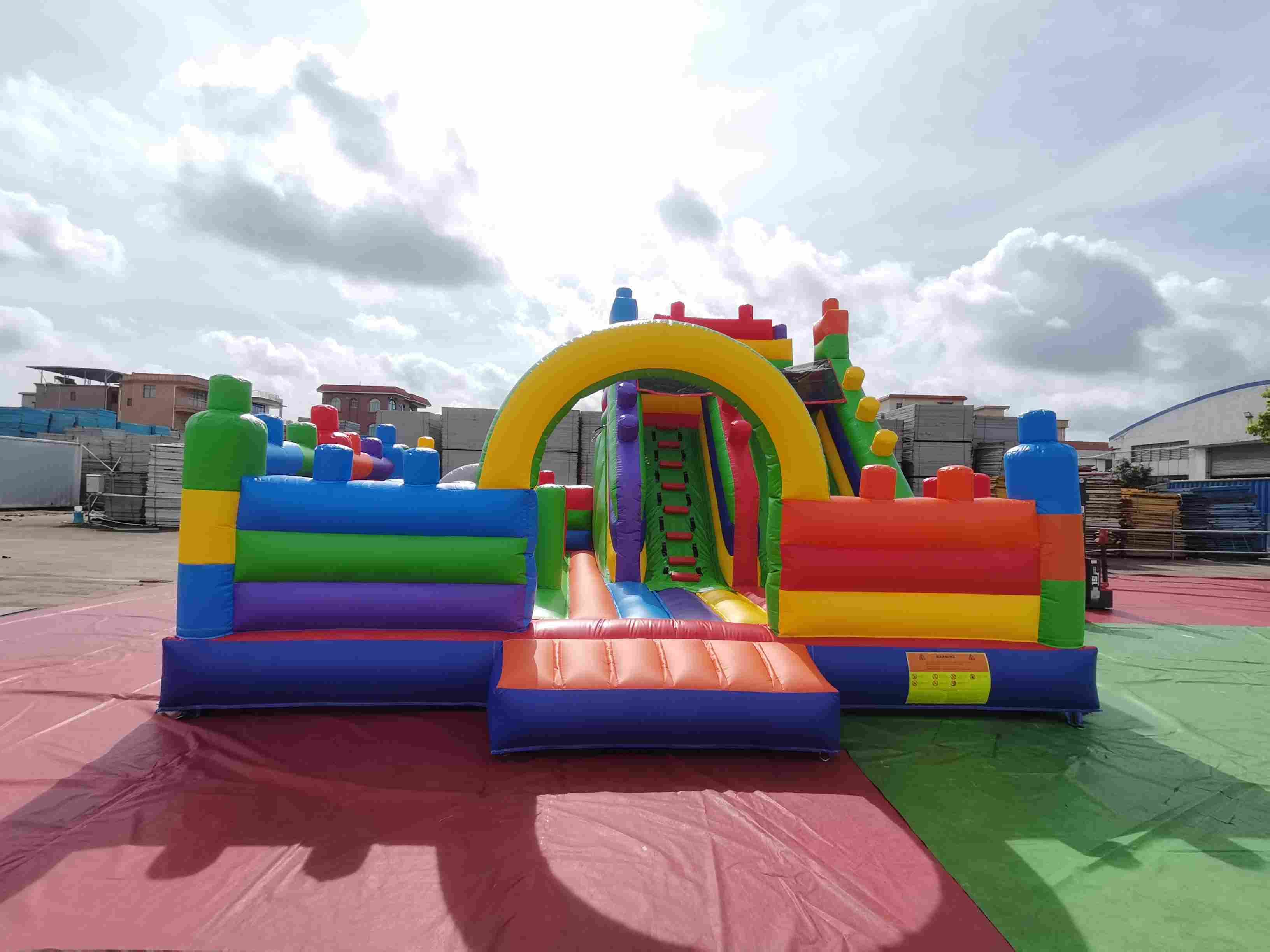 inflatable giant lego playground inflatable giant lego playground
