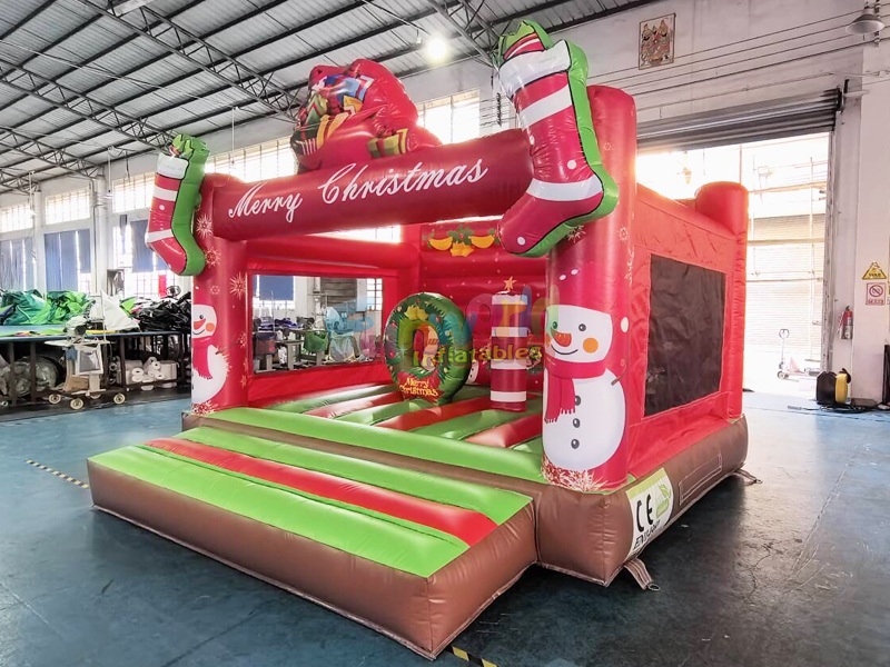 christmas inflatable bouncer christmas inflatable bouncer